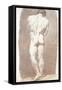 Study of a Male Nude, Seen from Behind, 1774-Joseph Benoit Suvee-Framed Stretched Canvas