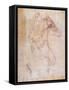 Study of a Male Nude-Michelangelo Buonarroti-Framed Stretched Canvas