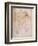 Study of a Male Nude-Michelangelo Buonarroti-Framed Giclee Print