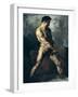 Study of a Male Nude-Théodore Géricault-Framed Giclee Print