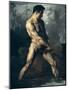 Study of a Male Nude-Théodore Géricault-Mounted Giclee Print