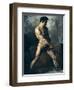 Study of a Male Nude-Théodore Géricault-Framed Giclee Print