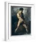 Study of a Male Nude-Théodore Géricault-Framed Giclee Print