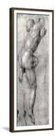 Study of a Male Nude-Michelangelo Buonarroti-Framed Giclee Print