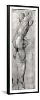 Study of a Male Nude-Michelangelo Buonarroti-Framed Giclee Print