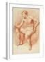 Study of a Male Nude-Adriaen van de Velde-Framed Giclee Print