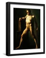 Study of a Man, 1808-1812-Théodore Géricault-Framed Giclee Print