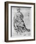 Study of a Man, 1913-Martin Schongauer-Framed Giclee Print