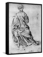 Study of a Man, 1913-Martin Schongauer-Framed Stretched Canvas