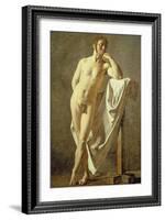 Study of a Man, C.1801-Jean-Auguste-Dominique Ingres-Framed Giclee Print