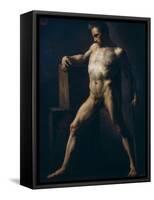 Study of a Man, circa 1808-12-Théodore Géricault-Framed Stretched Canvas