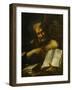 Study of a Man's Head: One of the Fathers, 1699-null-Framed Giclee Print