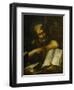 Study of a Man's Head: One of the Fathers, 1699-null-Framed Giclee Print