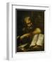 Study of a Man's Head: One of the Fathers, 1699-null-Framed Giclee Print