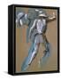 Study of a Man Wearing Armour-Edward Burne-Jones-Framed Stretched Canvas