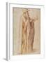 Study of a Man-Michelangelo Buonarroti-Framed Giclee Print