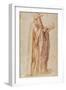 Study of a Man-Michelangelo Buonarroti-Framed Giclee Print