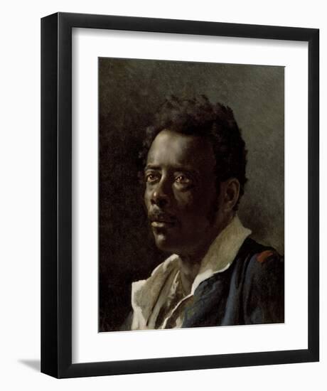 Study of a Model-Theodore Gericault-Framed Art Print