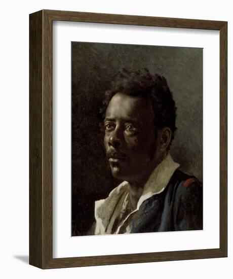 Study of a Model-Theodore Gericault-Framed Art Print