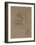 Study of a Mother and Her Child-Charles West Cope-Framed Giclee Print