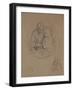 Study of a Mother and Her Child-Charles West Cope-Framed Giclee Print