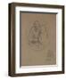 Study of a Mother and Her Child-Charles West Cope-Framed Giclee Print