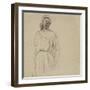 Study of a Negress-Camille Pissarro-Framed Giclee Print