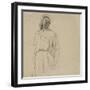 Study of a Negress-Camille Pissarro-Framed Giclee Print