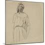 Study of a Negress-Camille Pissarro-Mounted Giclee Print