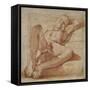 Study of a Nude Boy-Lodovico Carracci-Framed Stretched Canvas