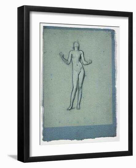 Study of a Nude Figure (Juggler)-Frederick Leighton-Framed Giclee Print