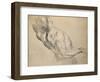 Study of a Nude Male Torso-Peter Paul Rubens-Framed Giclee Print