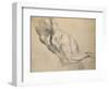 Study of a Nude Male Torso-Peter Paul Rubens-Framed Giclee Print