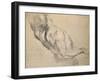 Study of a Nude Male Torso-Peter Paul Rubens-Framed Giclee Print