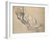 Study of a Nude Male Torso-Peter Paul Rubens-Framed Giclee Print