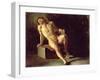 Study of a Nude Man-Théodore Géricault-Framed Giclee Print