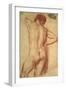 Study of a Nude Man-Annibale Carracci-Framed Giclee Print