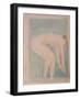 Study of a Nude (W/C)-Emile-antoine Bourdelle-Framed Giclee Print