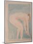 Study of a Nude (W/C)-Emile-antoine Bourdelle-Mounted Giclee Print