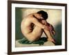 Study of a Nude Young Man, 1836-Hippolyte Flandrin-Framed Giclee Print