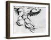Study of a Nude-Umberto Boccioni-Framed Giclee Print