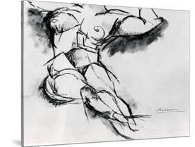 Study of a Nude-Umberto Boccioni-Stretched Canvas