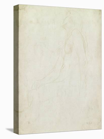 Study of a Nude-William Strang-Stretched Canvas