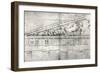 Study of a Pediment from the Parthenon-Jacques Carrey-Framed Giclee Print