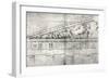 Study of a Pediment from the Parthenon-Jacques Carrey-Framed Giclee Print