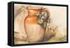 Study of a Pottery Jug [recto]. Dated: c. 1842. Dimensions: overall: 9.2 x 14.9 cm (3 5/8 x 5 7/...-John Everett Millais-Framed Stretched Canvas