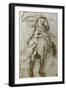 Study of a Rearing Horse, with a Subsidiary Study of the Same and a View of a Town-Jacques Callot-Framed Giclee Print