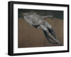 Study of a Recumbent Male Nude-John Constable-Framed Giclee Print