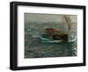 Study of a Sailing Dinghy-Charles Napier Hemy-Framed Giclee Print