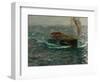 Study of a Sailing Dinghy-Charles Napier Hemy-Framed Giclee Print